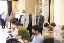 گزارش تصویری بازدید نماینده محترم شهرستان شاهرود و میامی از برگزاری آزمون کارشناسی 